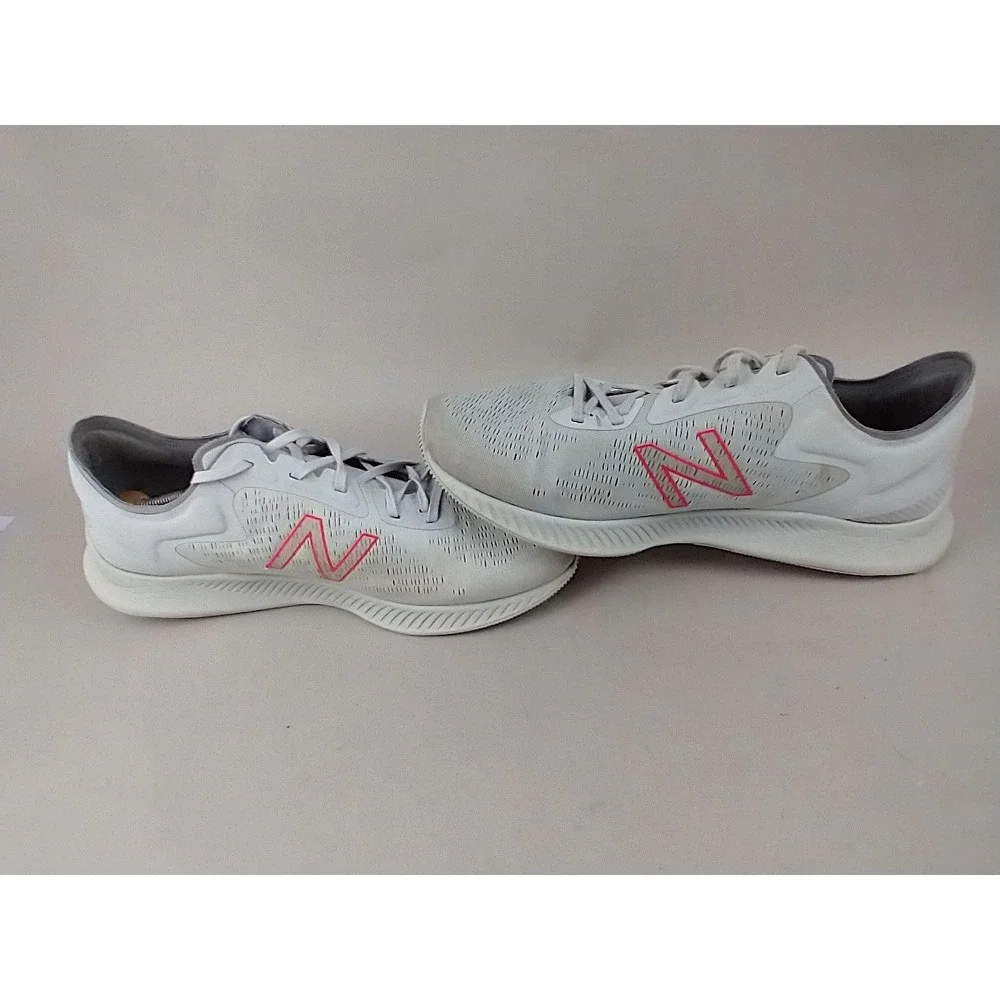 New Balance Dynasoft Pesu V1 Mens 14 4E Wide Grey Pink Running‎ Shoes MPESULG1